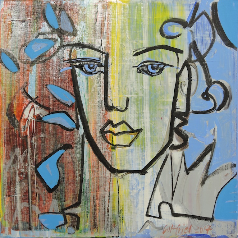 Ergo Sum Queen, Manuela Gottfried, 40 x 40 cm, anfragen