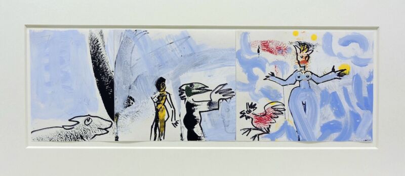 Die universelle Frau, Manuela Gottfried 2022,  55 x 24 cm, anfragen
