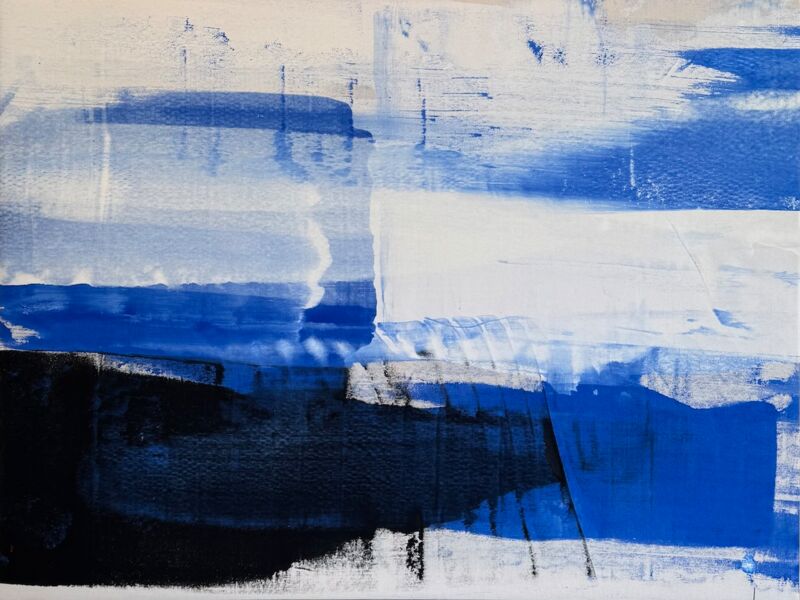 Light and Shadow, Manuela Gottfried 2025, Acryl auf Leinwand, 120 x 90 cm, anfragen