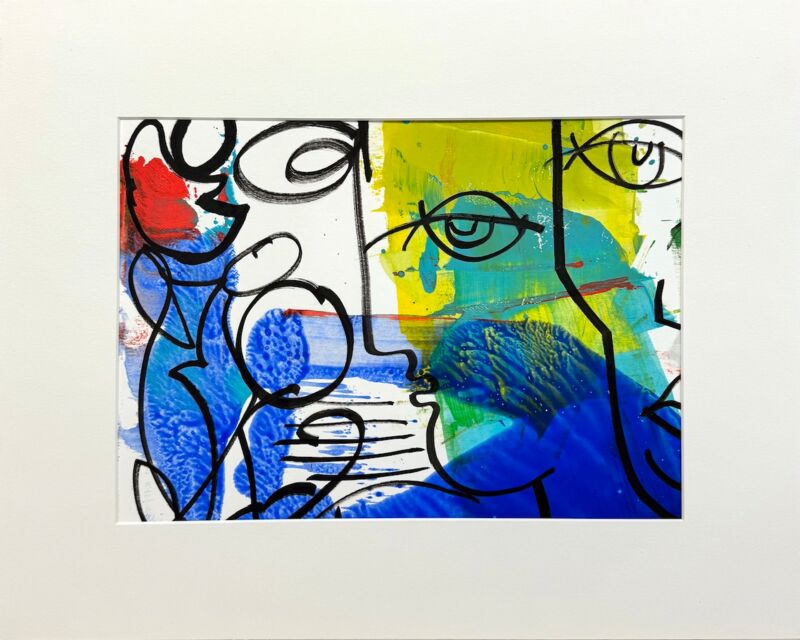 Salacia, Manuela Gottfried 2026, Acryl auf Karton, 50 x 40 cm PP, anfragen
