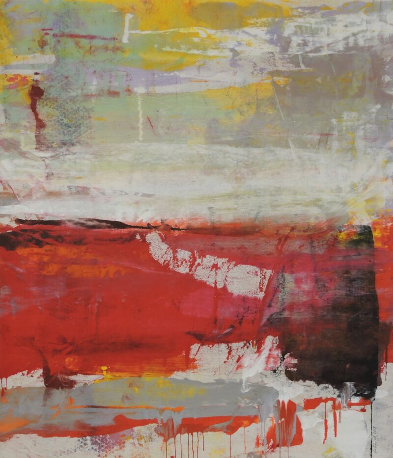 Mougro, Manuela Gottfried 2018, Acryl auf Leinwand 120 x 140 cm, vergriffen