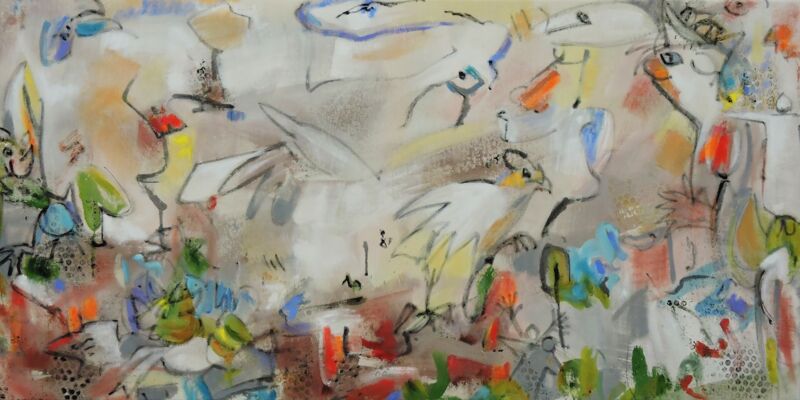 Eden Light, Manuela Gottfried, 140 x 70 cm, vergriffen