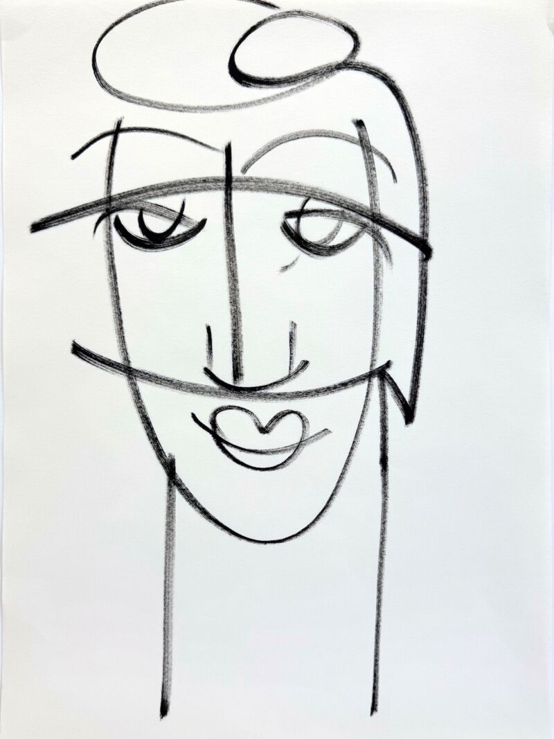 Fig 4590, Manuela gottfried 2026, Zeichnung 30 x 40 cm, anfragen