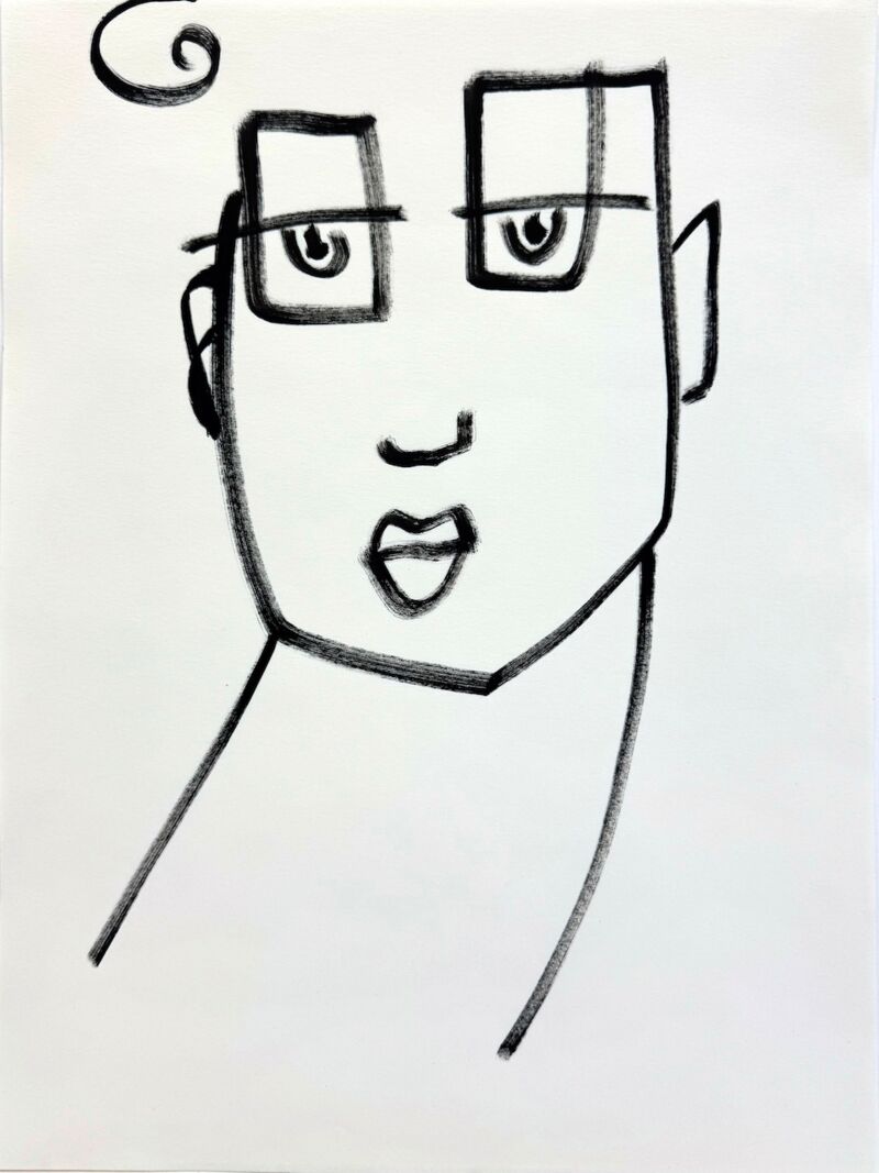 Fig 4573, Manuela Gottfried 2026, Zeichnung 30 x 40 cm, anfragen