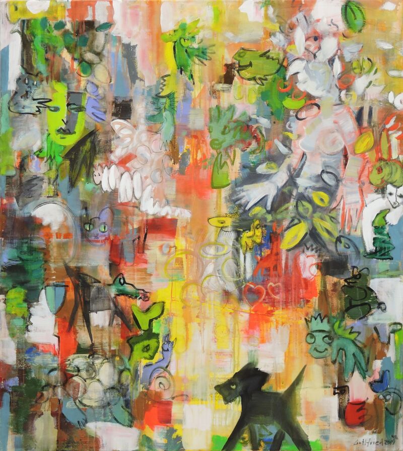 Individualist, Manuela Gottfried, 125 x 140 cm, vergriffen