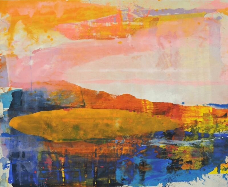 Lichtwunder, Manuela Gottfried 2018, Acryl auf Leinwand 140 x 115 cm, vergriffen