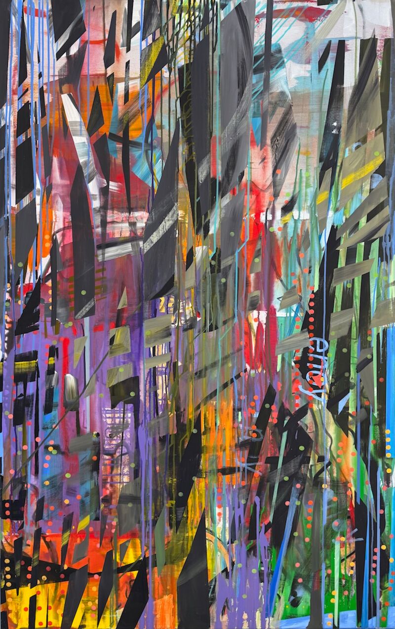 Enoy, Manuela Gottfried 2026, Acryl auf Leinwand, 110 x 175 cm, anfragen