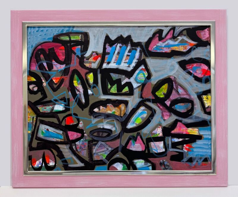 Bilderrahmen bei Manuela Gottfried Echtweißgold - Pink 50 x 40 cm, anfragen