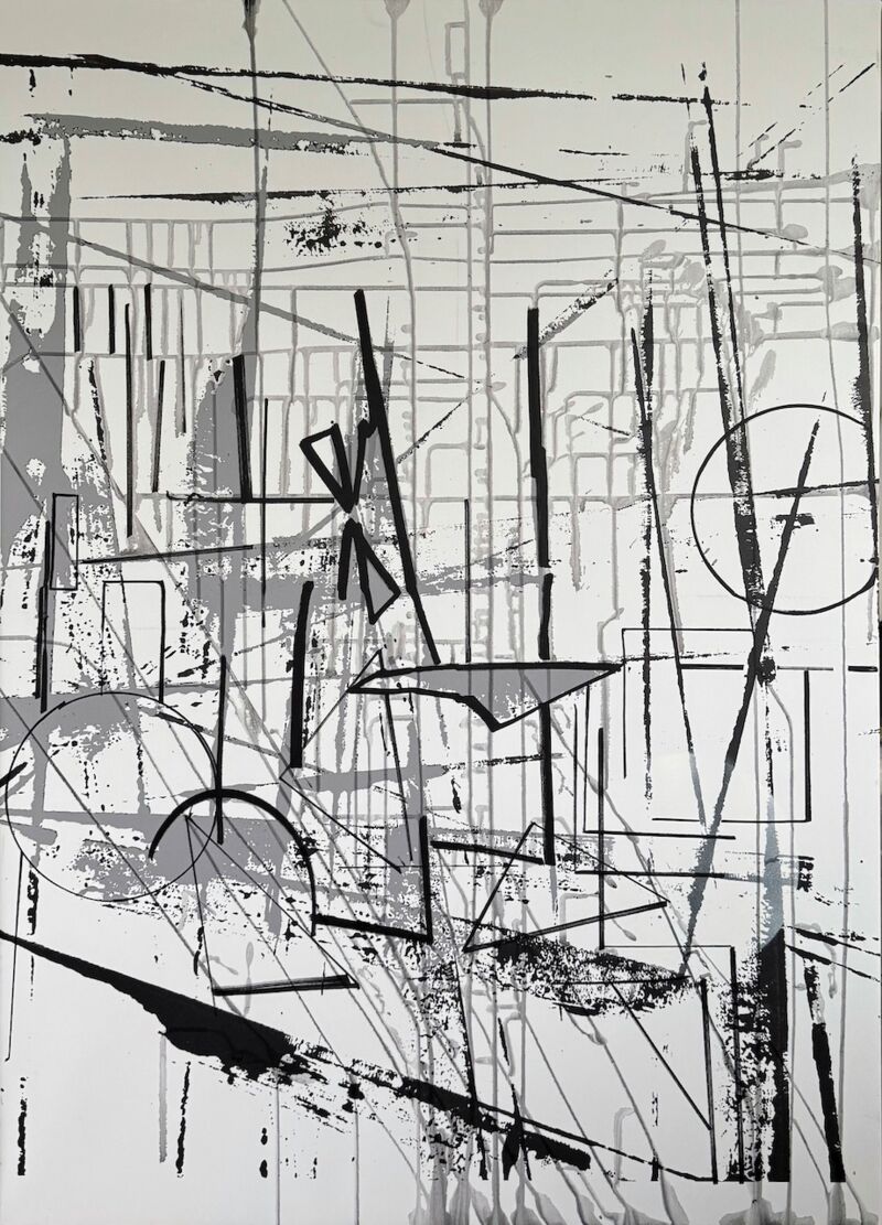 Grid, Manuela Gottfried 2026, 90 x 125 cm, anfragen