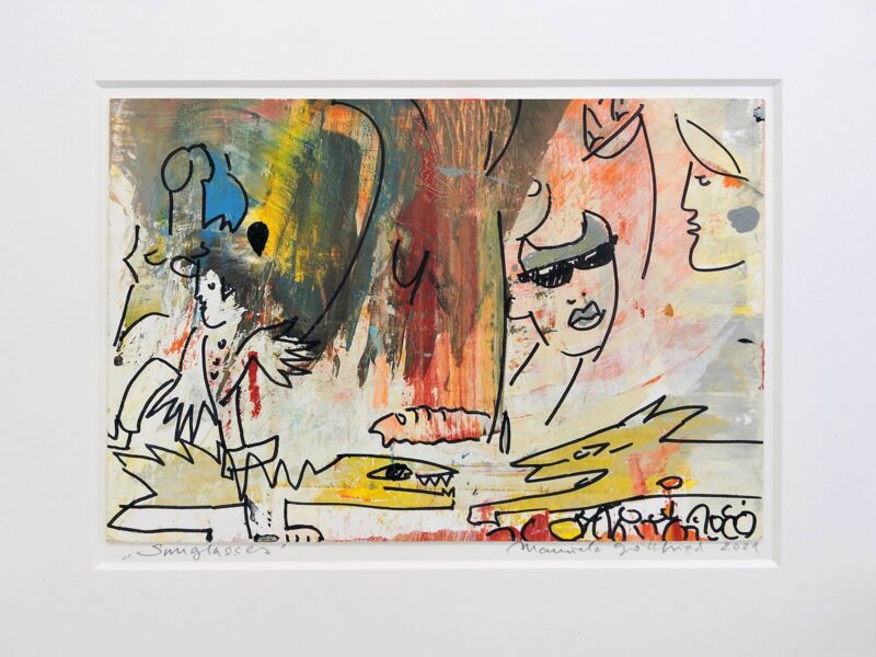 Sunglasses Manuela Gottfried 2021, 40 x 30 cm, anfragen