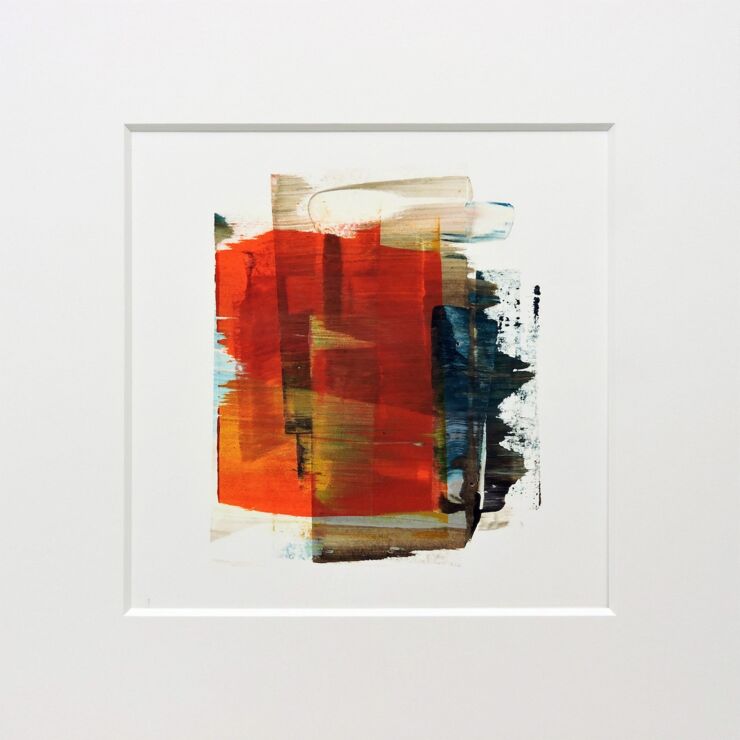 Maple / Ivy, Manuela Gottfried 2021, Acryl auf Karton, 30 x 30 cm