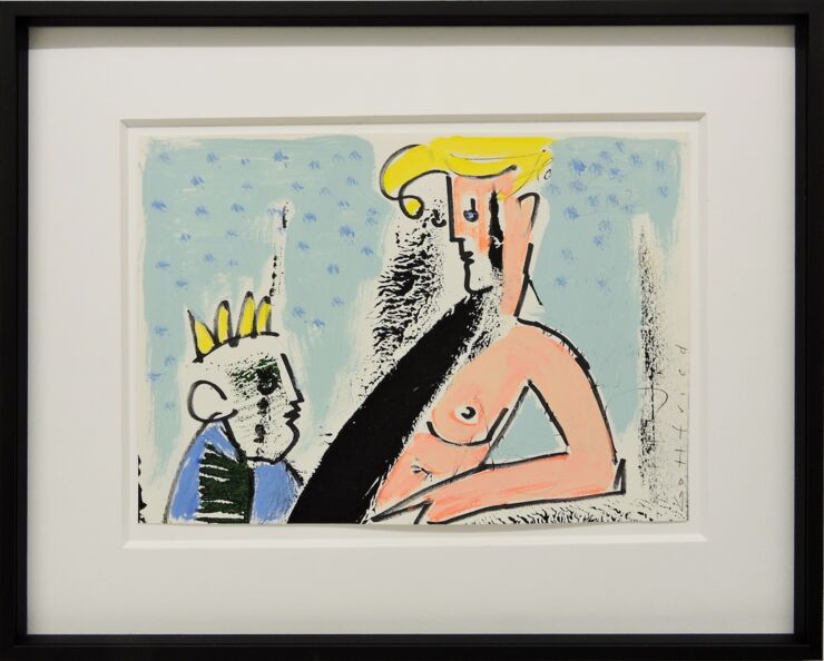 Domina vobiscum, Manuela Gottfried 2022, 30 x 24 cm