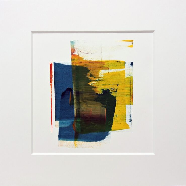 Ivy / Maple, Manuela Gottfried 2021, Acryl auf Karton, 30 x 30 cm