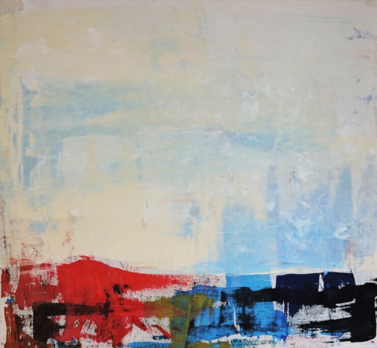 Flagstaff, Manuela Gottfried 2021, 130 x 120 cm