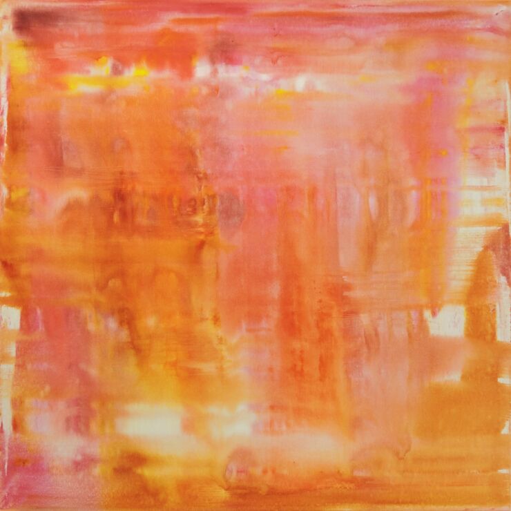 Epiphania, Manuela Gottfried 2021, Acryl auf Leinwand, 120 x 120 cm