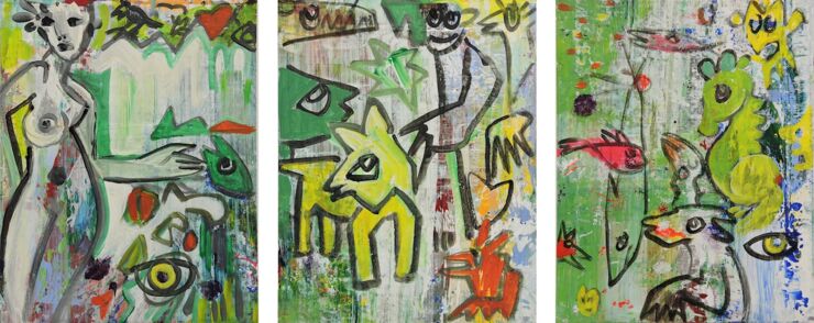 Evas Paradise, Manuela Gottfried 2022, 3 x 20 x 25 cm