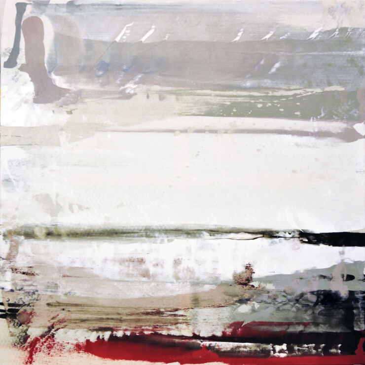 Albion, Manuela Gottfried 2019, Acryl auf Leinwand 125 x 125 cm, € 1280